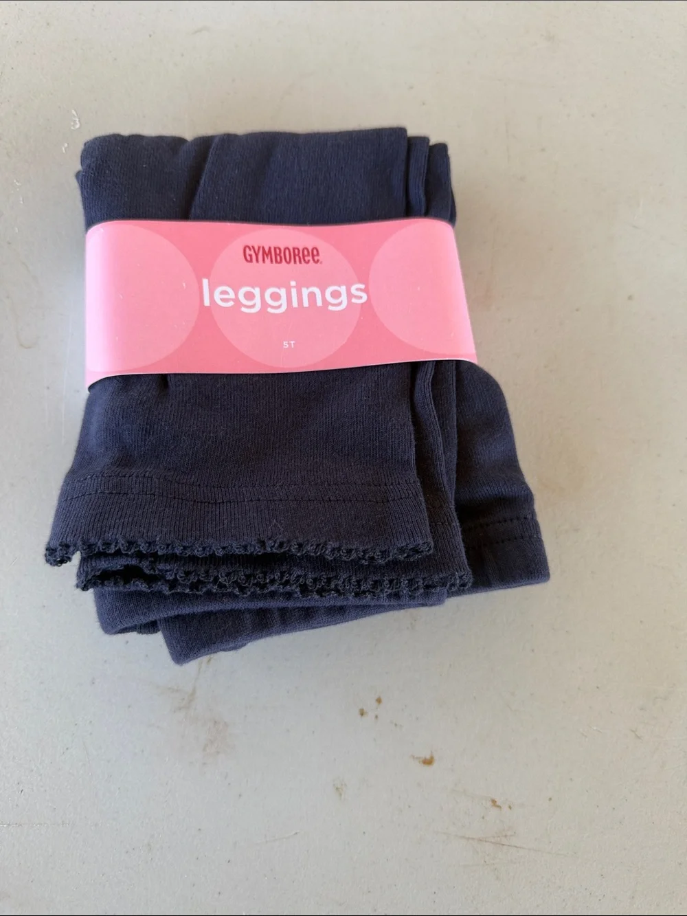 NWT Gymboree Navy Blue Girls' Leggings - Solid Stretch Knit